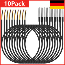 10x Temperaturf&uuml;hler DS18B20 Digital Thermosensor Temperatur-sensor Wasserdicht