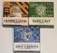 3 Dr Squatch Soap Harry Potter Lather Loyal Suds of Sly Grit of Genius NIB  Bars
