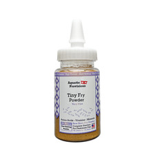 Tiny Fry Powder, Very Fine 0.1mm-0.2mm, Slow Sinking Fry Fish Food Made in USA