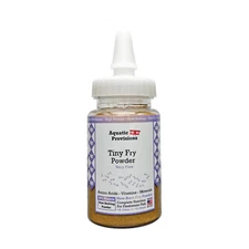 Tiny Fry Powder, Very Fine 0.1mm-0.2mm, Slow Sinking Fry Fish Food Made in USA