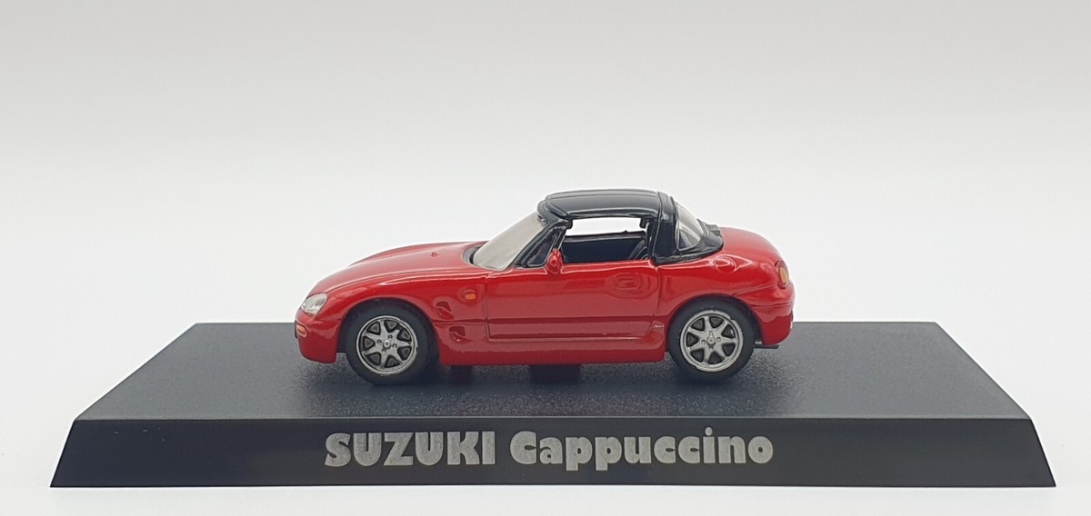1/64 Aoshima SUZUKI CAPPUCCINO RED Soft Top Initial D diecast