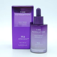 MISSHA Time Revolution Night Repair Ampoule 5X 50ml Brightening Firming K-Beauty