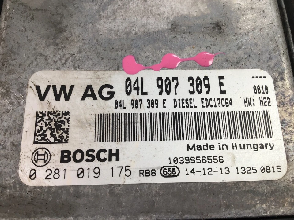 Centralina Motore VW Golf VII Variant (5G) 04L907309E 1.6 TDI - Immagine 3 di 3