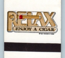 Matchbook Cover Advertising Relax Enjoy Cigar Swisher Sweets MBC2I