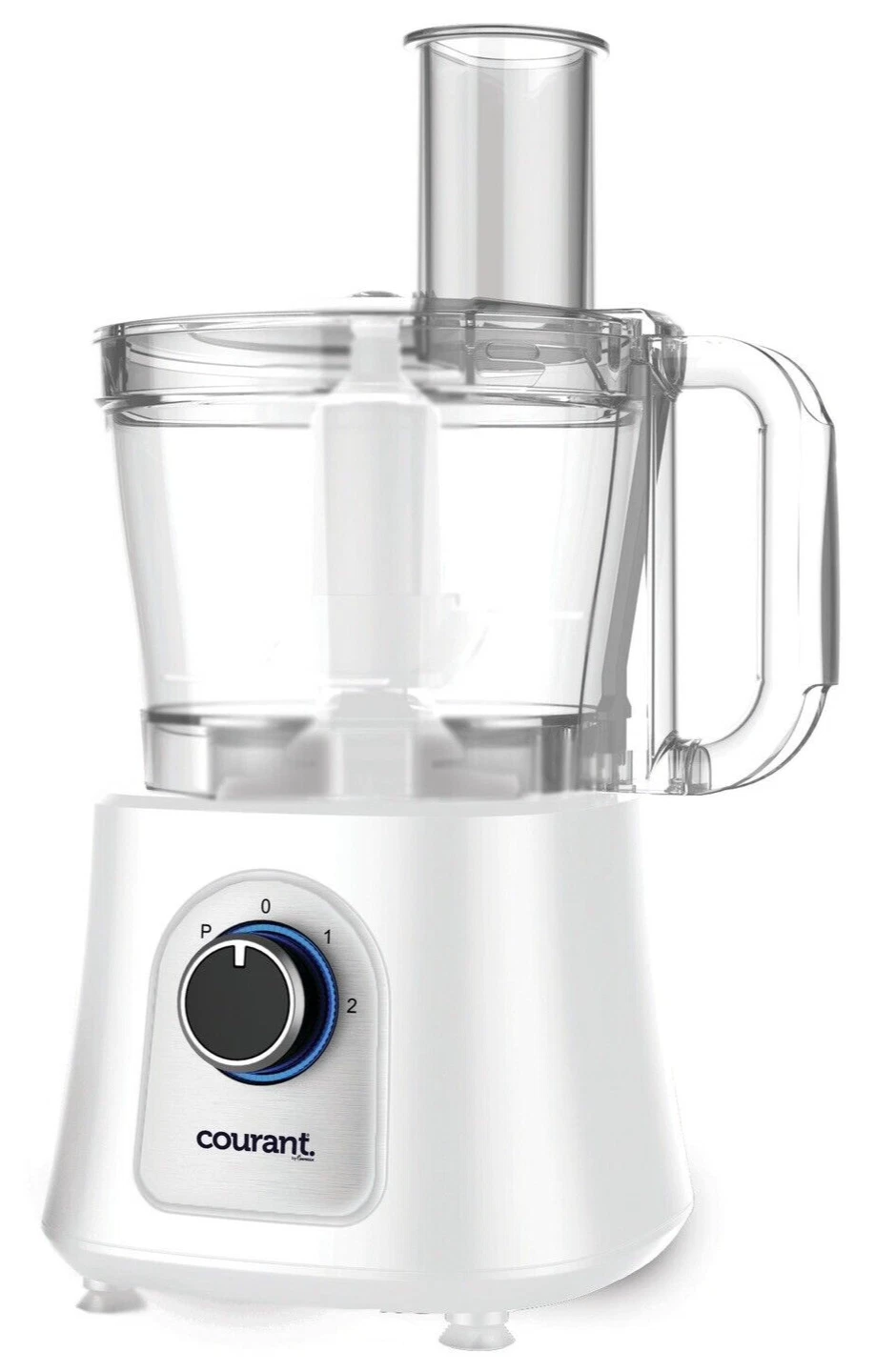 Courant Food Processor Large 12-Cup bowl 800W motor, stainless steel blade-White
Opens in a new wind