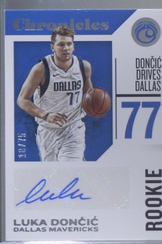 2018-19 Panini Luka Doncic RC Rookie First Look Silver 1/150 LOW