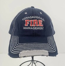 Conasauga RD Fire Management Blue Hat Chattahoochee Ntl Forest GA New Distressed