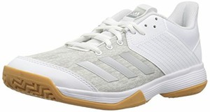 all white adidas volleyball shoes
