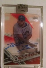 2017 Topps Clearly Authentic Baseball Cards 49