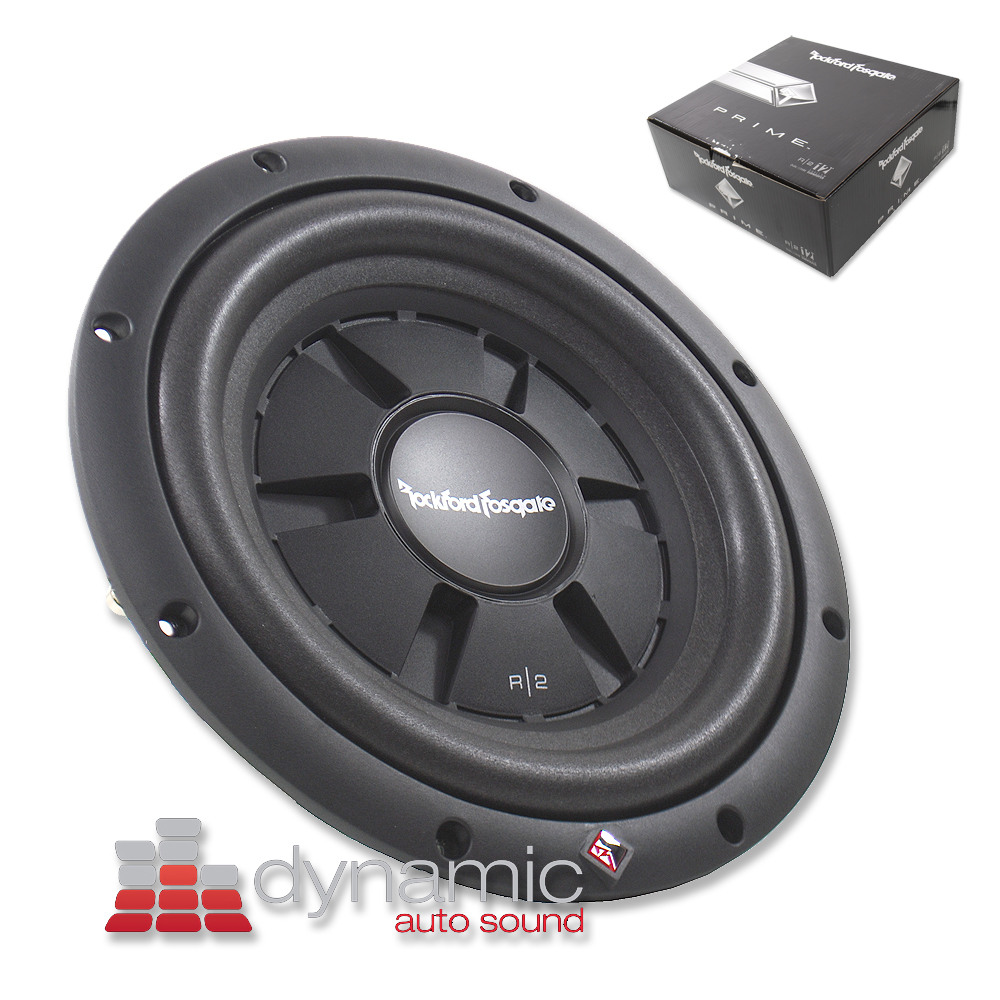 Rockford Fosgate R2SD2-12 Shallow Mount 12” Car Subwoofer 500W DVC 2-Ohm  Sub New