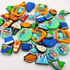 You Pick Outdoors Crocs Shoe Bag Keychain Case Charms Hiking Camping Rock Climb