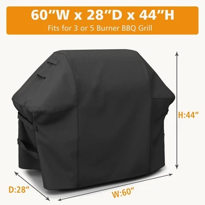 SHINESTAR 60" Grill Cover for 7130 Weber Genesis I/II 310/320/330, Genesis II 315/335 US