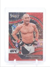 DAN HENDERSON 2021 SELECT UFC OCTAGONSIDE RED DISCO PRIZM /199 Q5194