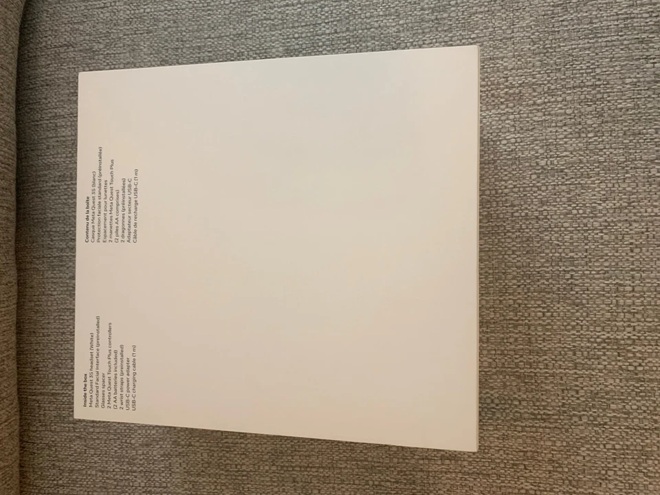 Meta Quest 3S 128GB VR Headset Mixed Reality Virtual Reality New Sealed - Image 2 of 4