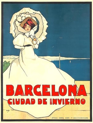 51028990172_THIRIET, Henri. Barcelona, Ciudad de Invierno, 1911 - Artofuniverse 0 A