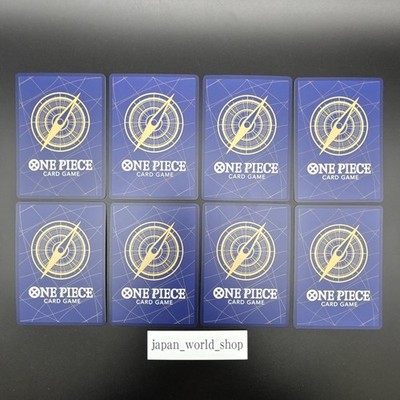 One Piece Card Wanted Card Complete set of 8 Japanese | eBay