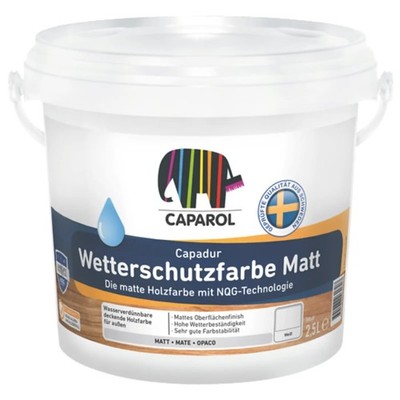 Caparol Capadur Wetterschutzfarbe Matt, weiss  