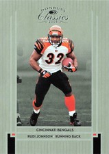 2005 Donruss Classics Football #21 Rudi Johnson