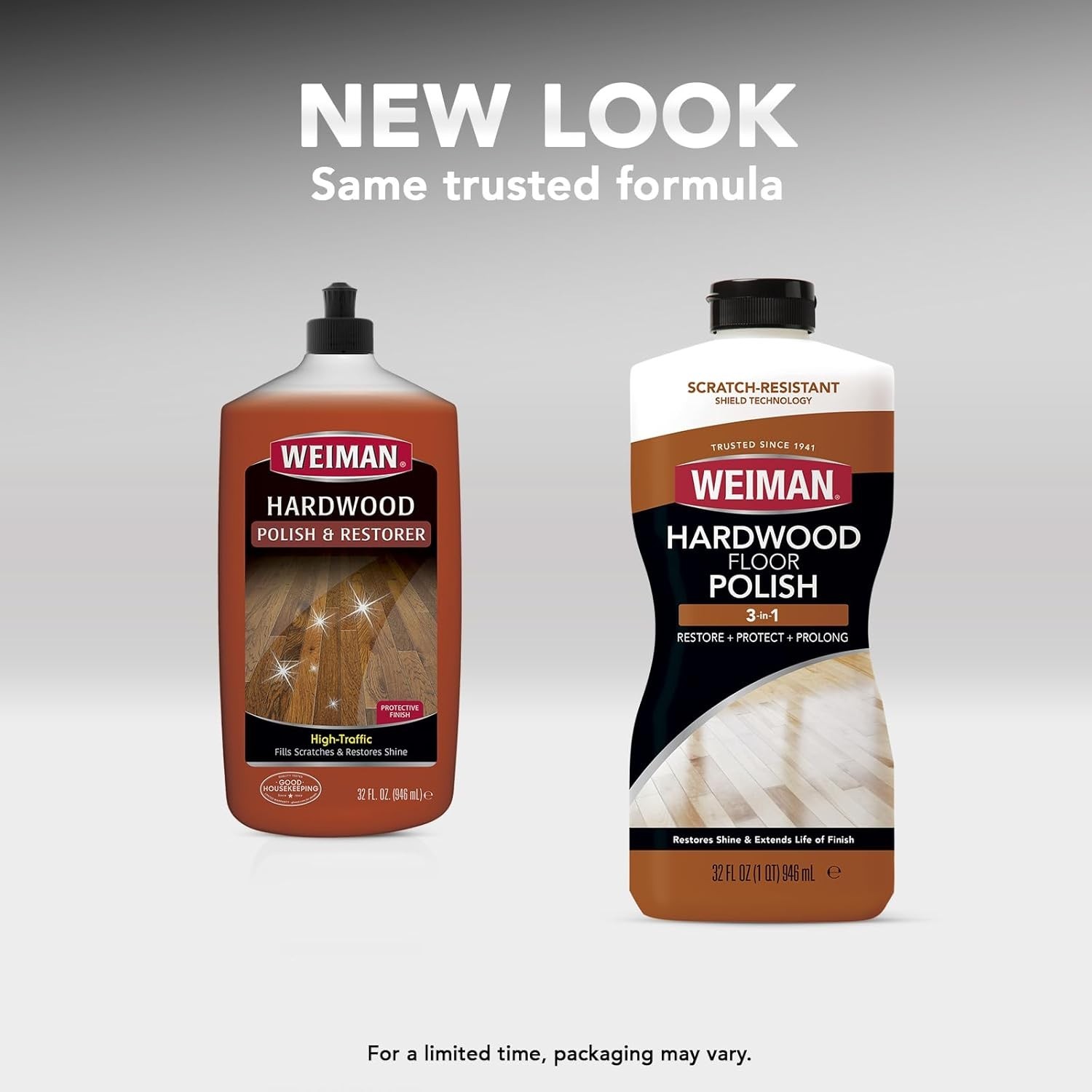 Restorative Wood Floor Polish 32 oz - Protects & Shines High-Traffic Areas