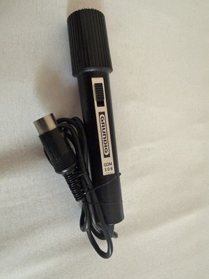 Grundig GDM 308 Handmikrofon. Kabel mit Ein&Ausschalter, Schwarz. 14,5x2,5cm