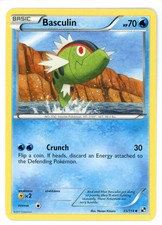 Basculin 35/114 Black and White Pokemon Card