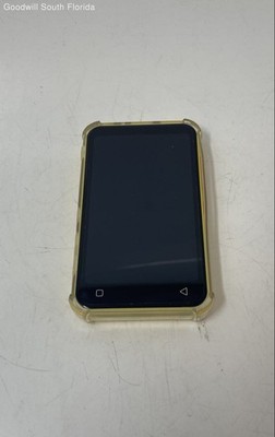 Timmkoo Q5 Yellow 4-Inch Touchscreen Bluetooth Wi-Fi Digital Player Not Tested