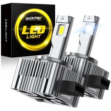 2pcs D3s Led D3r Headlight Bulbs 120w 6000k Super White Hid Xenon Conversion Kit