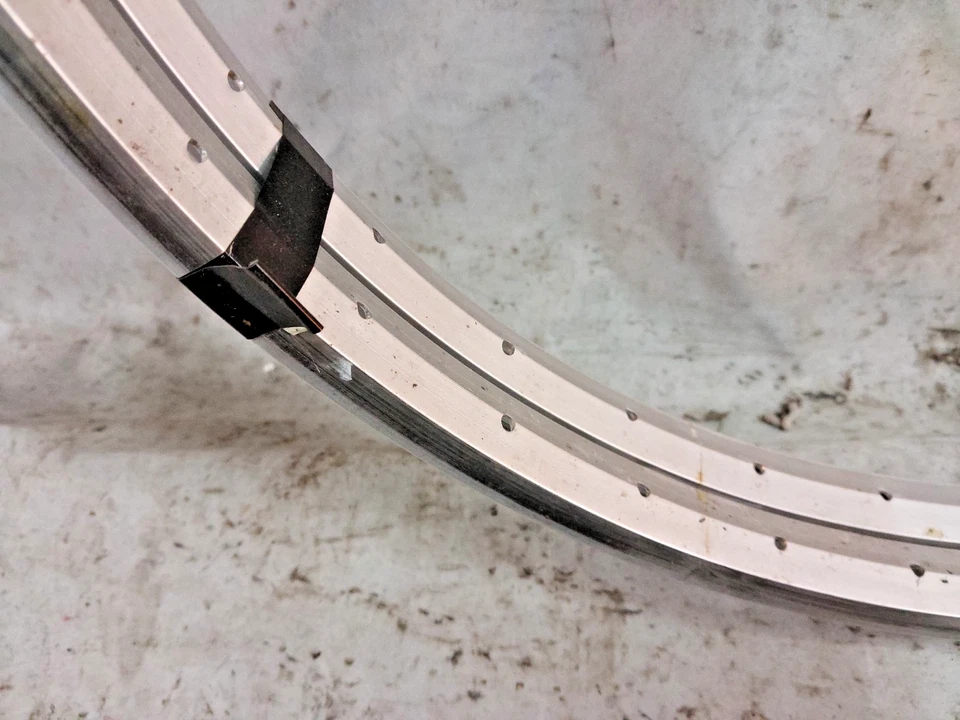 Araya LN 26-1.50 26" MTB conjunto de aro de bicicleta híbrida 36S 559ISO vintage retrô prata anos 80 - Imagem 3 de 4