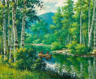 Arthur Sarnoff - Before the White Man home wall art decor