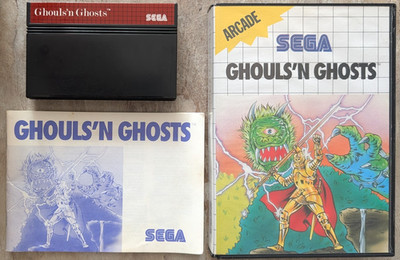 Sega Master System Spiel - Ghouls´n Ghosts - MasterSystem