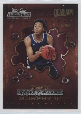 2021 Wild Card Alumination Gold Foil - Pink /199 Trey Murphy III Rookie RC qp4