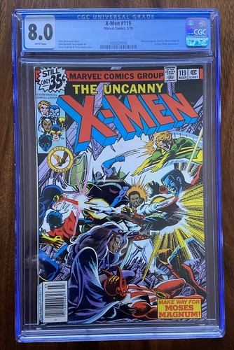 The X-Men #119 (1979) CGC 8.0 🔥🔥WHITE PAGES