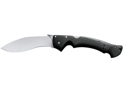Cold Steel Rajah II Pocket Knife 6'' Recurve AUS-10 Satin Blade Grivory Handle