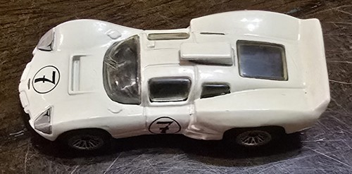 2.75" Hot Wheels 1/64 2002 Chaparral 2D White #7 First Editions Loose Yellowed - Picture 5 of 9