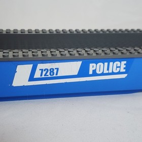 LEGO City Police Boat Hull Part Set 7287 Blue Large Replacement Piece 