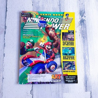 Nintendo Power #175 Mario Kart Double Dash w/ Sonic Heroes poster and extras