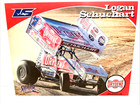2019 SHARK RACING LOGAN SCHUCHART #1S WOO 410 SPRINT CAR DIRT POSTCARD — photo 1