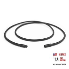Glory Qin 3mm Black Braided Leather Cord Wax ...