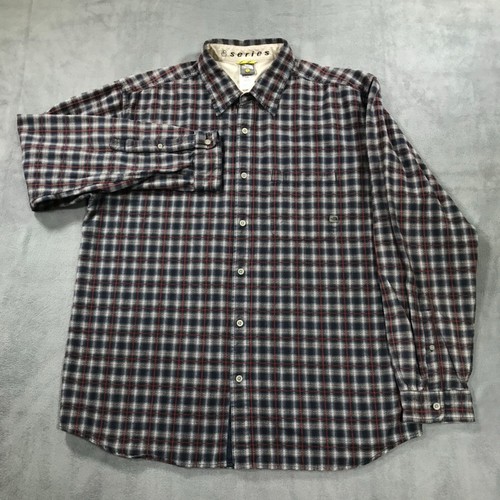 Vintage The North Face A5 Series Shirt Mens Large Plaid Button Up 90s Y2K Hiking - Picture 3 of 11