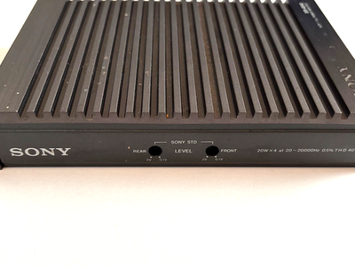 AMPLIFIER - SONY XM-2040- 4 CHANNEL STEREO POWER AMP in original