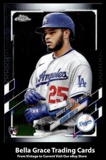 2021 Topps Chrome Update Keibert Ruiz #USC47 Los Angeles Dodgers Rookie