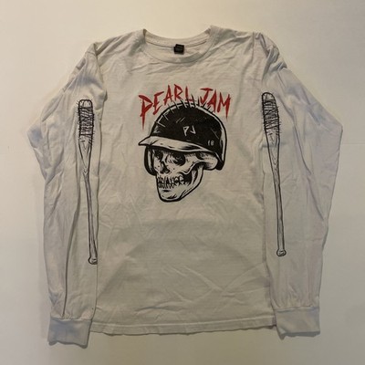 PEARL JAM Grunge Rock Band 2018 Tour Concert Shirt Long Sleeve Size Medium