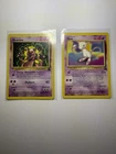 WotC Black Star Promo Pokemon Card Lot Mewtwo & Mew HP/Damaged *See Pictures*