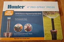 (10-Pack) Hunter RTL-PROS-04-PRS30-X10 PRS Sprinkler 4" Pop-up Body Only