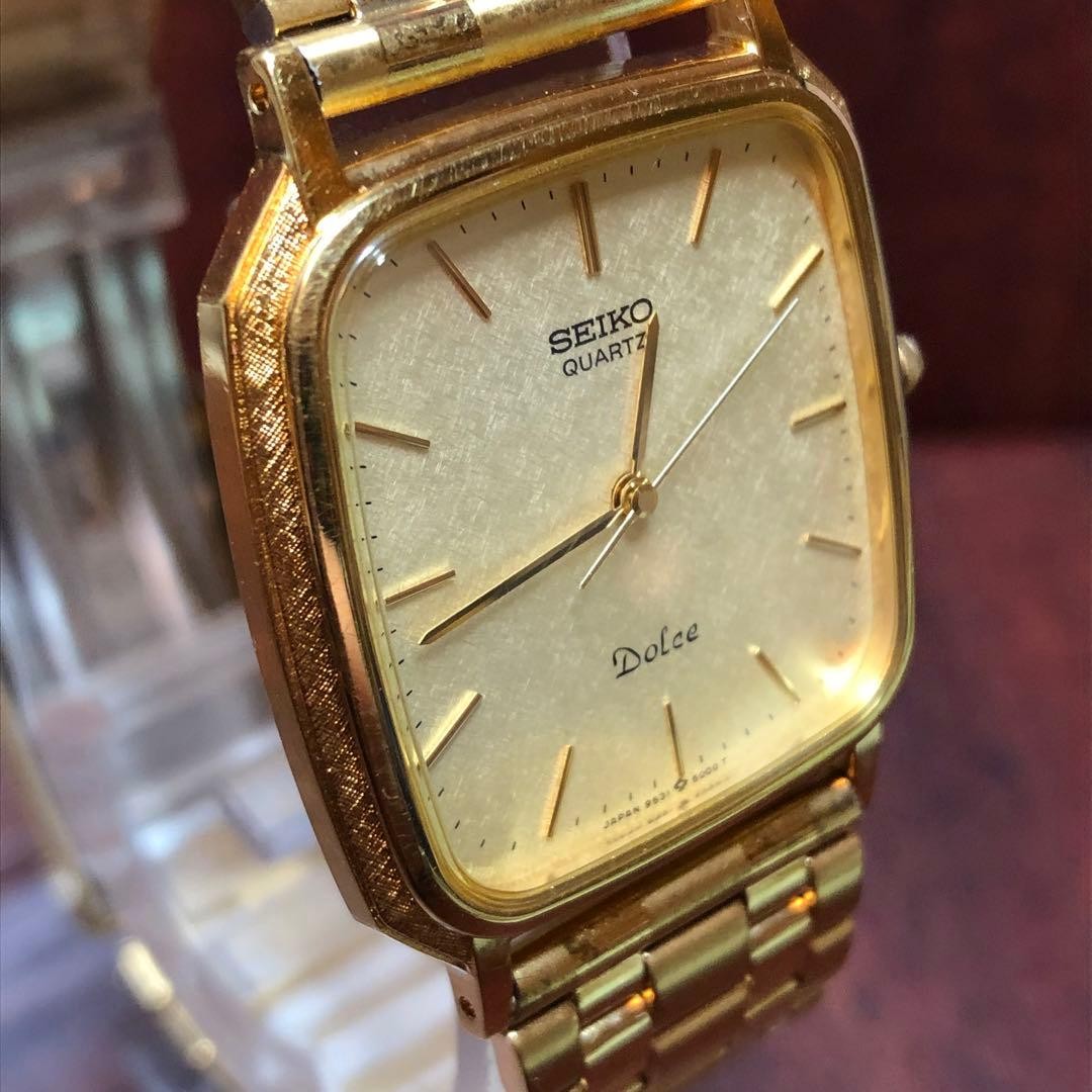 Dolce Quartz Watch 9531-5000 Working Classic Style image 4