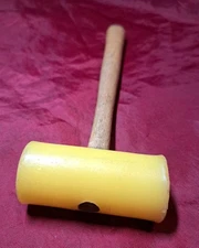 Jewler Watchmaker Clock Repair Nylon Mallet, 3"×1½" -9½ Lng , Used