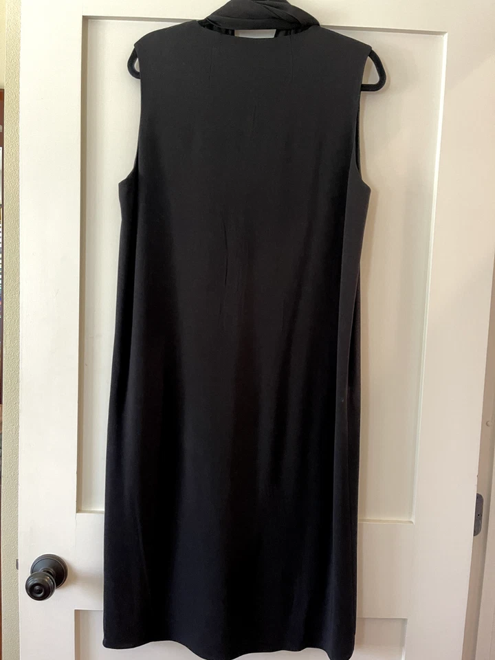 Vestido The Row Flynn negro talla S Foto 2 de 4