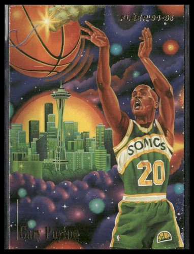 Gary Payton #7 1994 Fleer Pro Visions card
