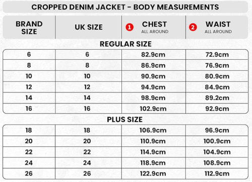 JMOJO Giacca Donna Denim Elasticizzata Donna Cropped Camionista Cappotto Western - Foto 14 di 14