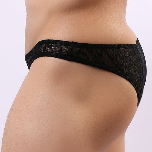 Herren-Sexy-Unterwäsche Slips Spitzen-Dessous Tanga Feste Höschen Unterhosen ( - Picture 21 of 32